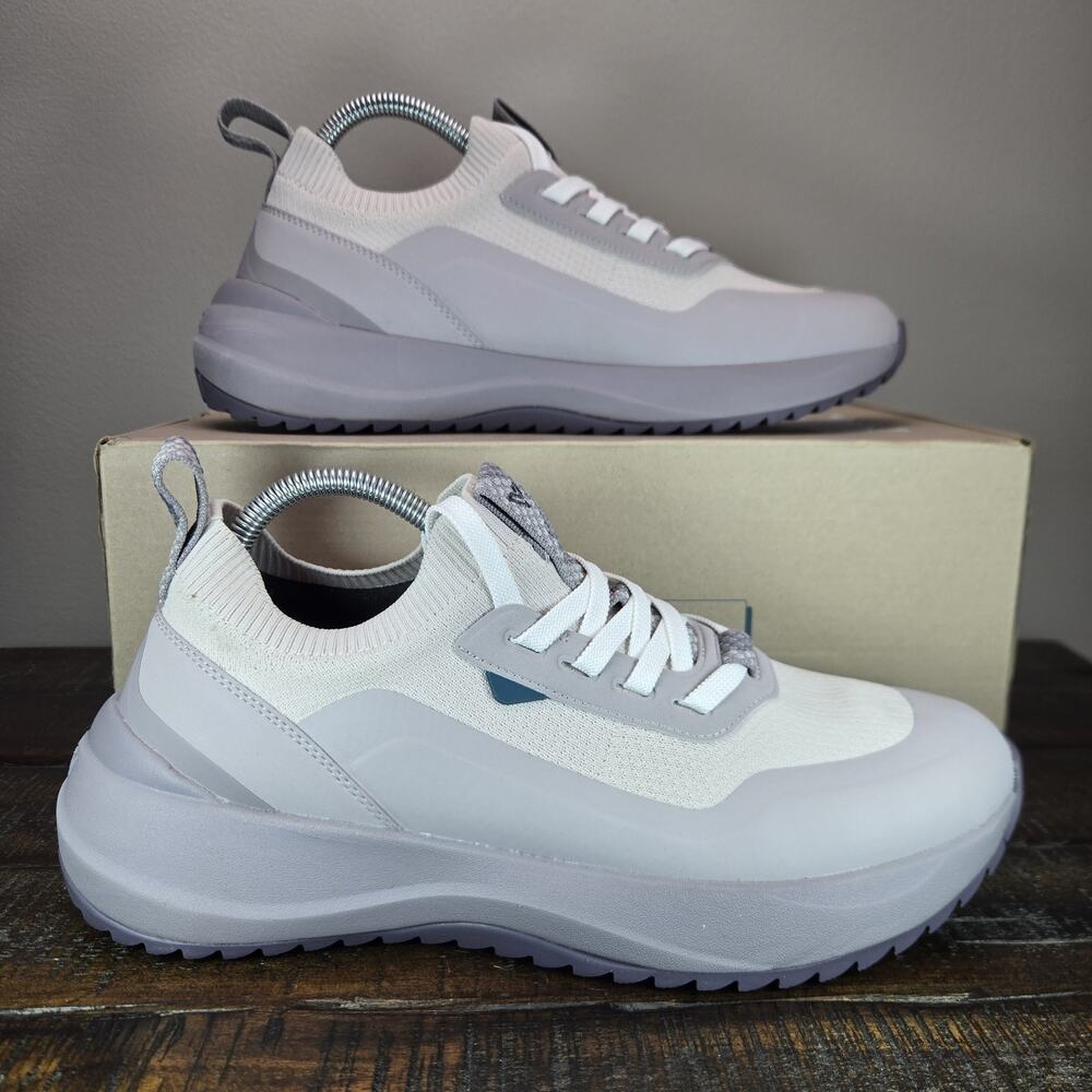 Vessi Stormburst Lowtop Womens Size 8 Waterproof Shoes Sneakers Hiking Quartzite